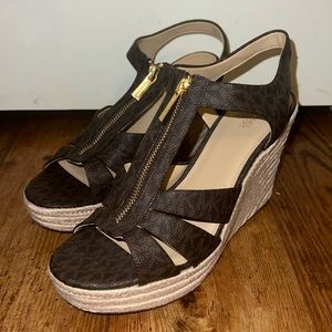 ~Never Worn~ Michael Kors Wedge Sandals